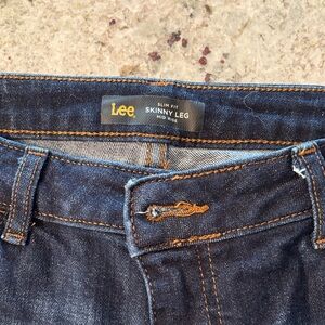 Lee Dark Indigo Slim Fit Skinny Jeans size 11